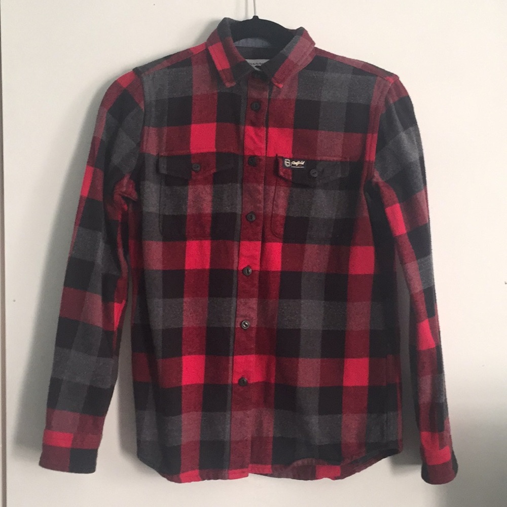 Chatham flannel check shirt